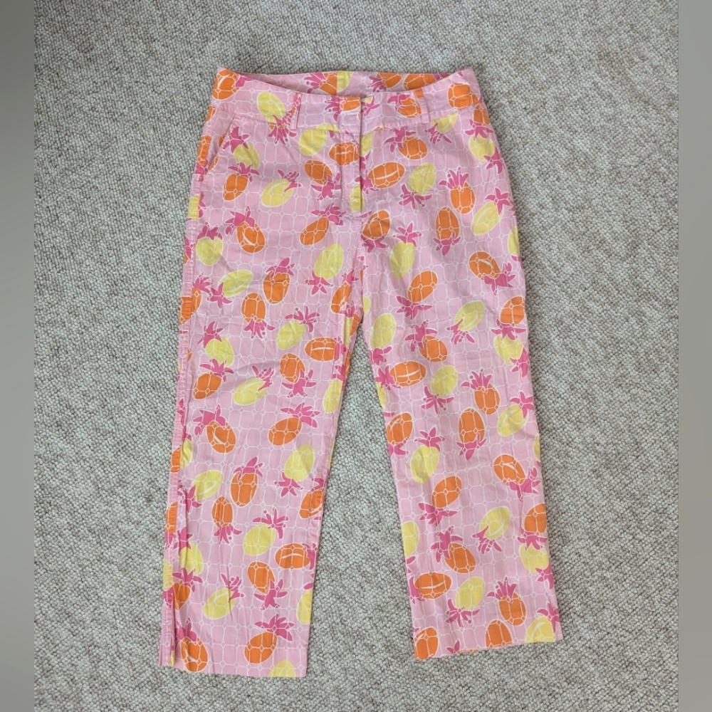 Lily Pulitzer Liza Capri‎ with Citrus Fruit
